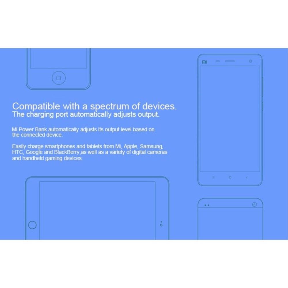 Powerbanka Xiaomi Mi - 5 000 mAh