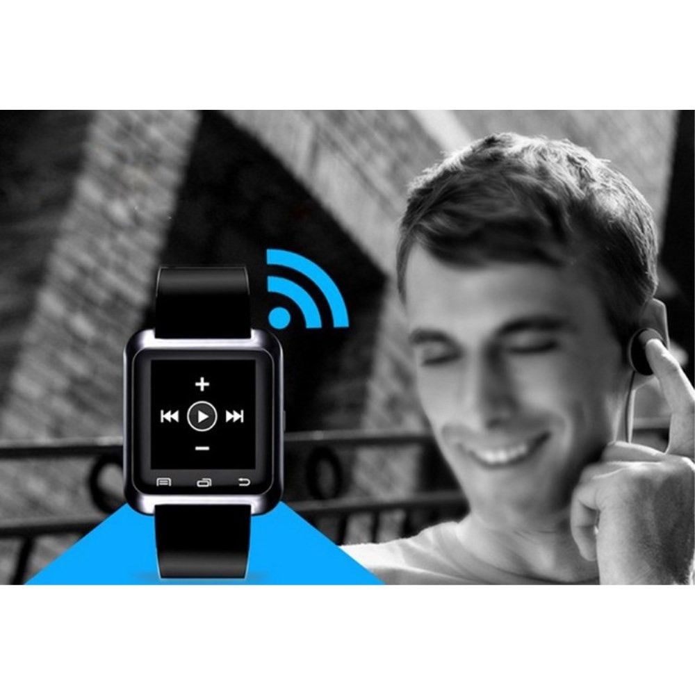 Chytré bluetooth hodinky „U-Tech“ pro zařízení android -– v černé barvě