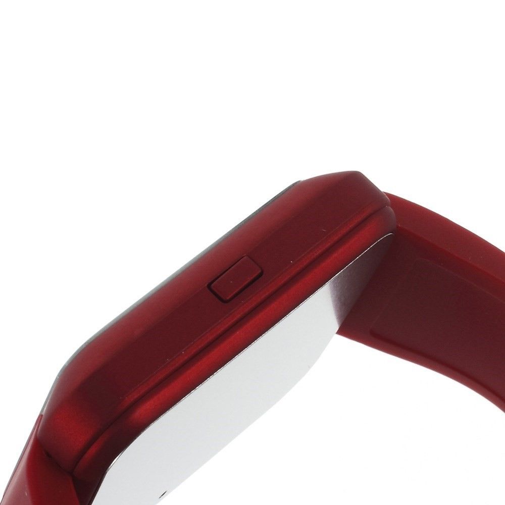 Chytré bluetooth hodinky „U-Tech“ pro zařízení android - červené barvě