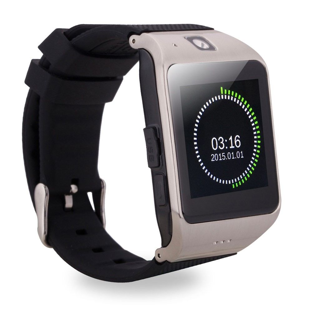 Chytré Bluetooth a NFC hodinky „U-UW1“ pro Android zařízení - stříbrné