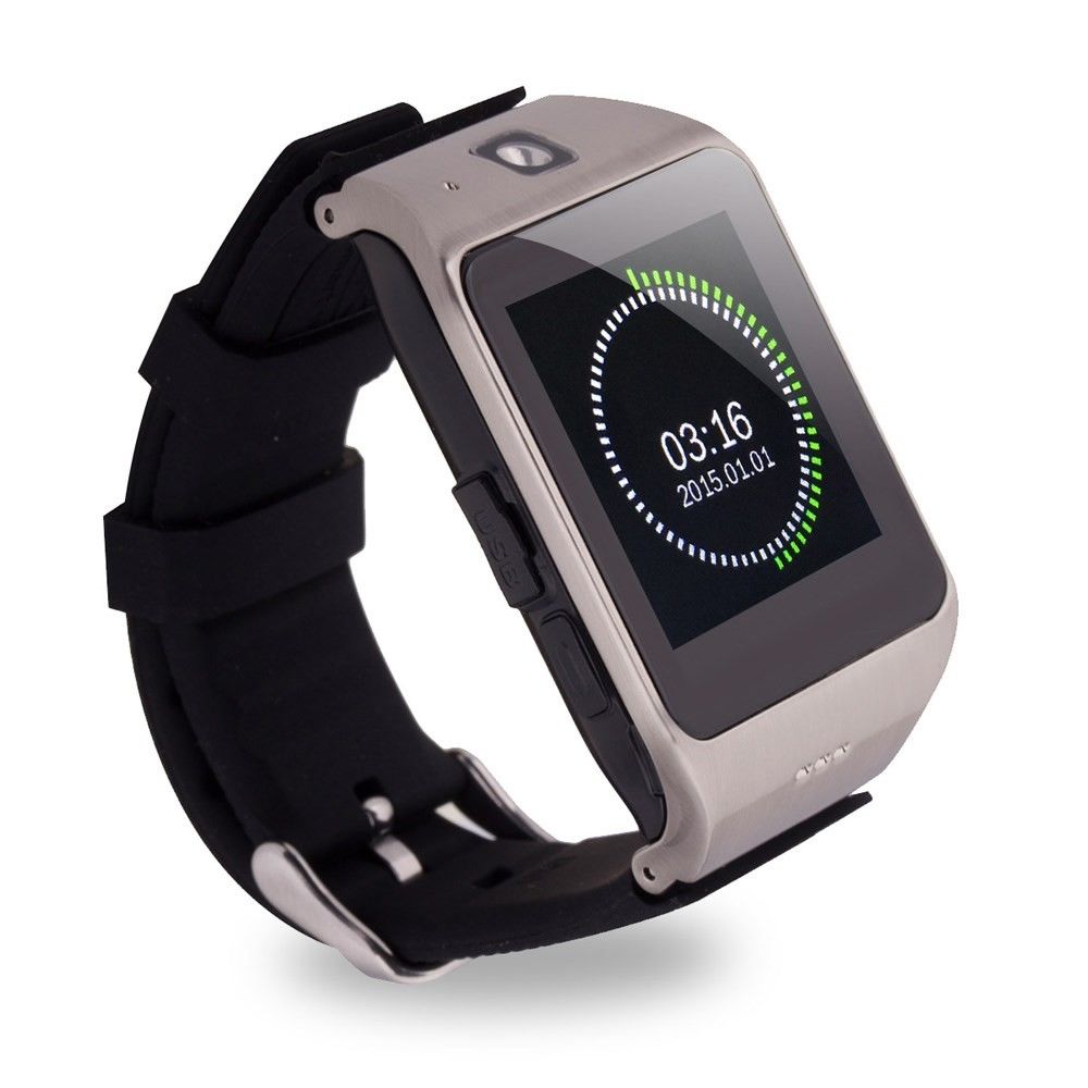 Chytré Bluetooth a NFC hodinky „U-UW1“ pro Android zařízení - stříbrné