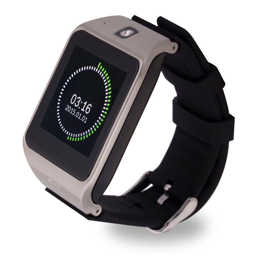 Chytré Bluetooth a NFC hodinky „U-UW1“ pro Android zařízení - stříbrné