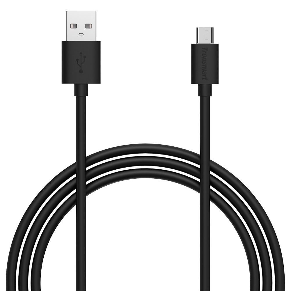 Balení 3 kusů Qualcomm quick charge 2.0 microUSB kabelů 2A Tronsmart – 1 m