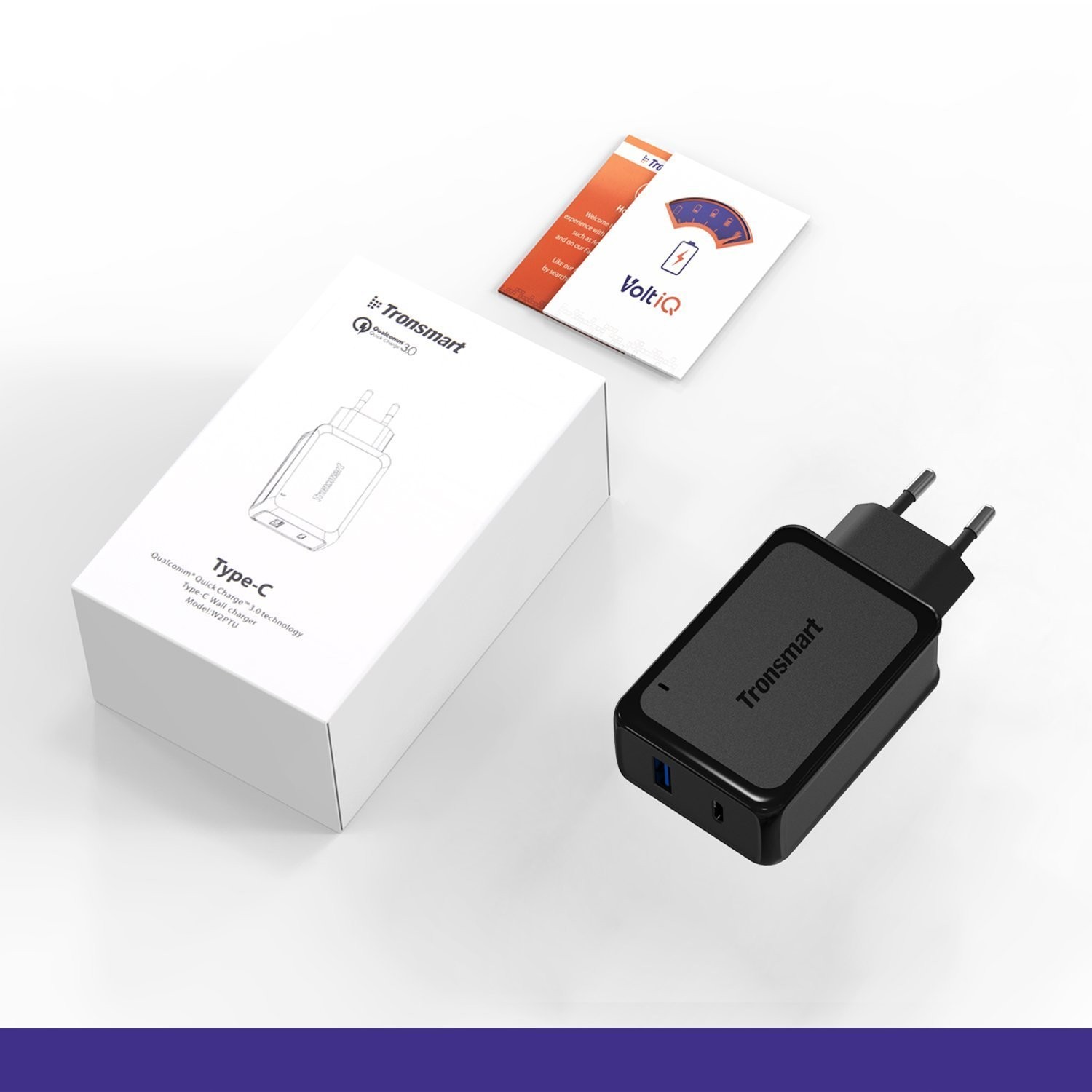 Nabíječka Tronsmart Quick Charge 3.0 s USB a USB-C porty