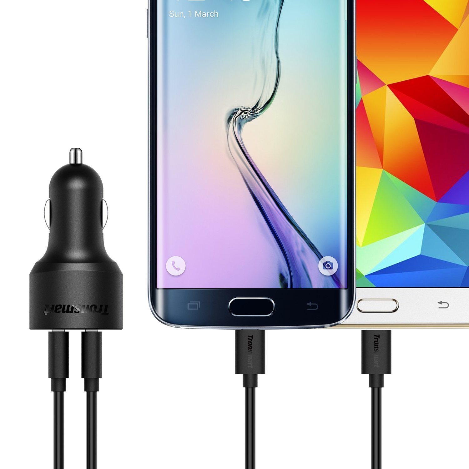 Špičková 2portová autonabíječka Tronsmart Quick Charge 3.0
