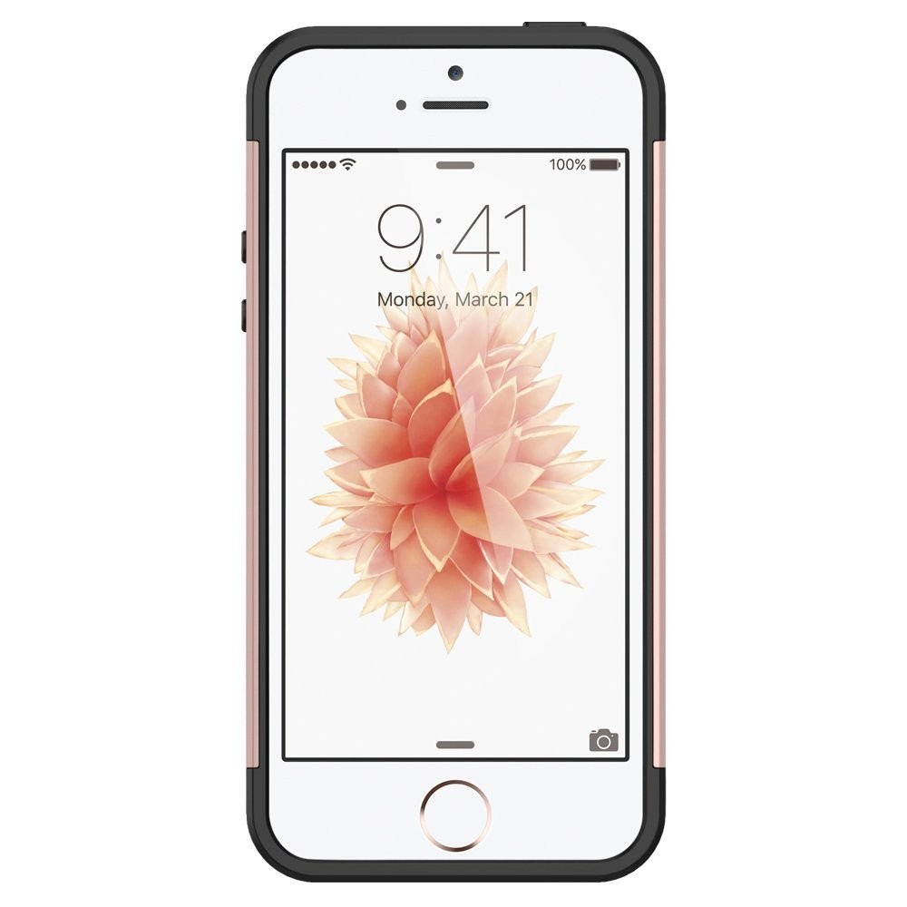 Kryt Spigen "Slim Armor" pro iPhone SE / 5 / 5S - rose gold