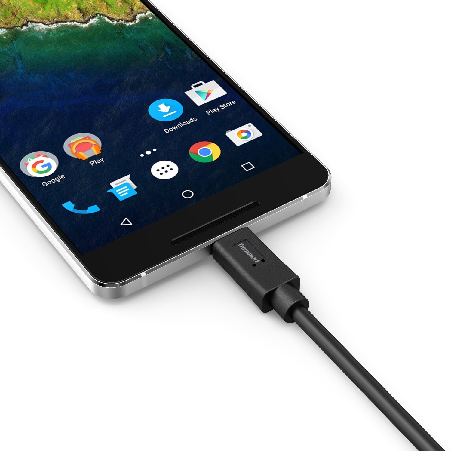 USB-C na USB-C kabel Quick Charge 3.0 Tronsmart - 1 m