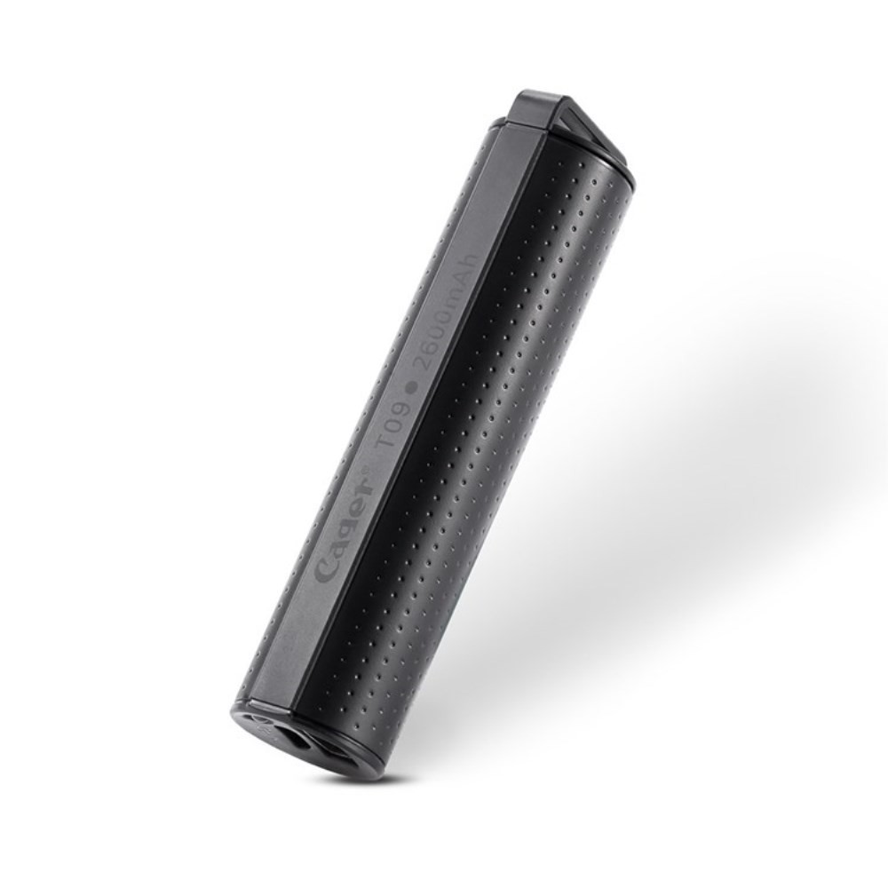 Power bank "Oval“ – 2 600 mAh – černá