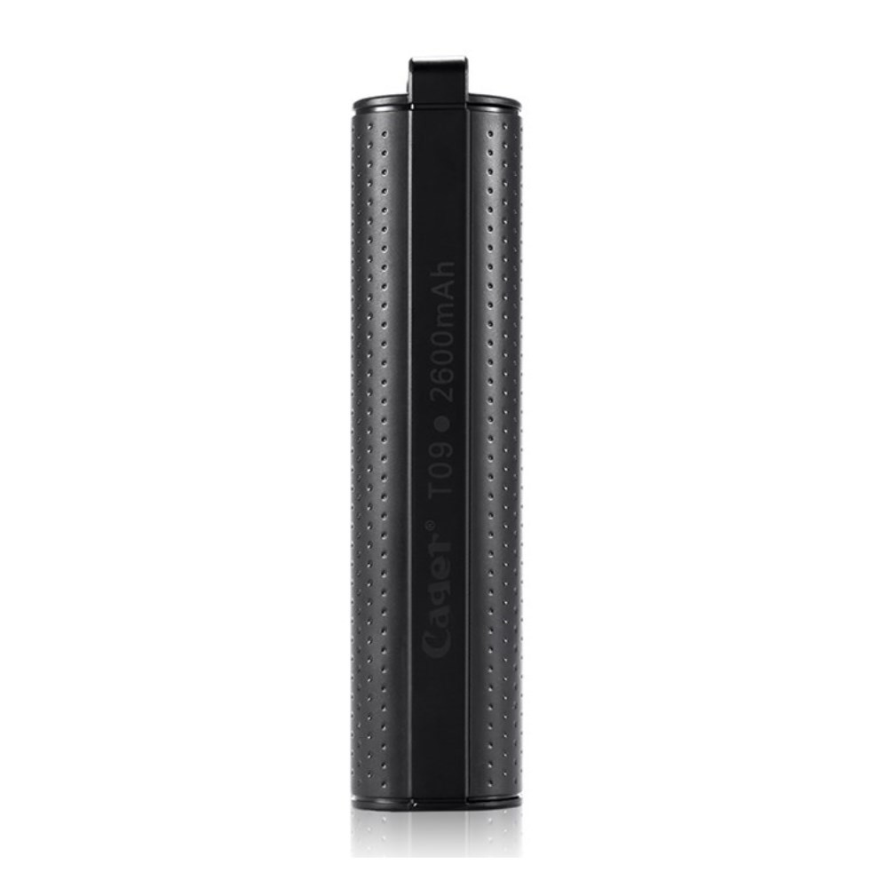 Power bank "Oval“ – 2 600 mAh – černá