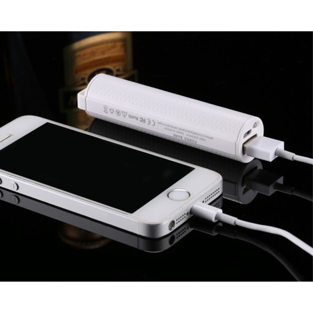 Power bank "Oval“ – 2 600 mAh – černá