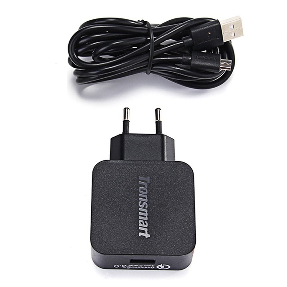 Premium nabíječka Tronsmart Quick Charge 3.0 s mikro USB kabelem