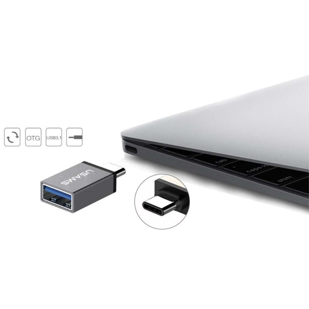 USB-C na USB 3.0 adaptér - černý