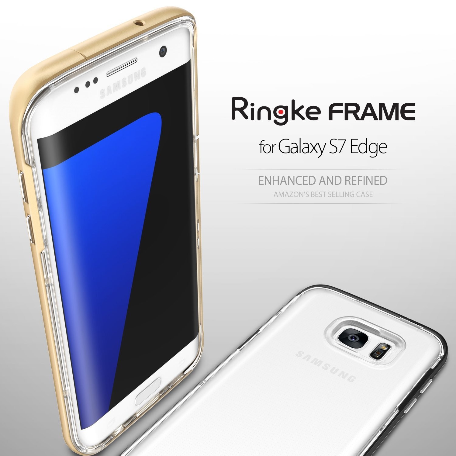 Kryt Ringke "Frame" pro Samsung Galaxy S7 Edge - sf black
