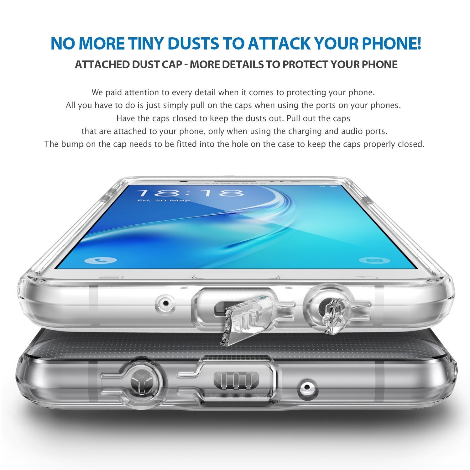 Kryt Ringke "Air" pro Samsung Galaxy J5 2016 - crystal view