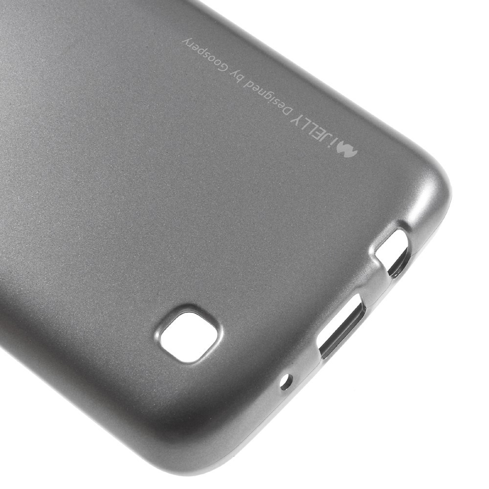 Kryt TPU gel Goospery iJelly Case LG K8 - stříbrné barvy