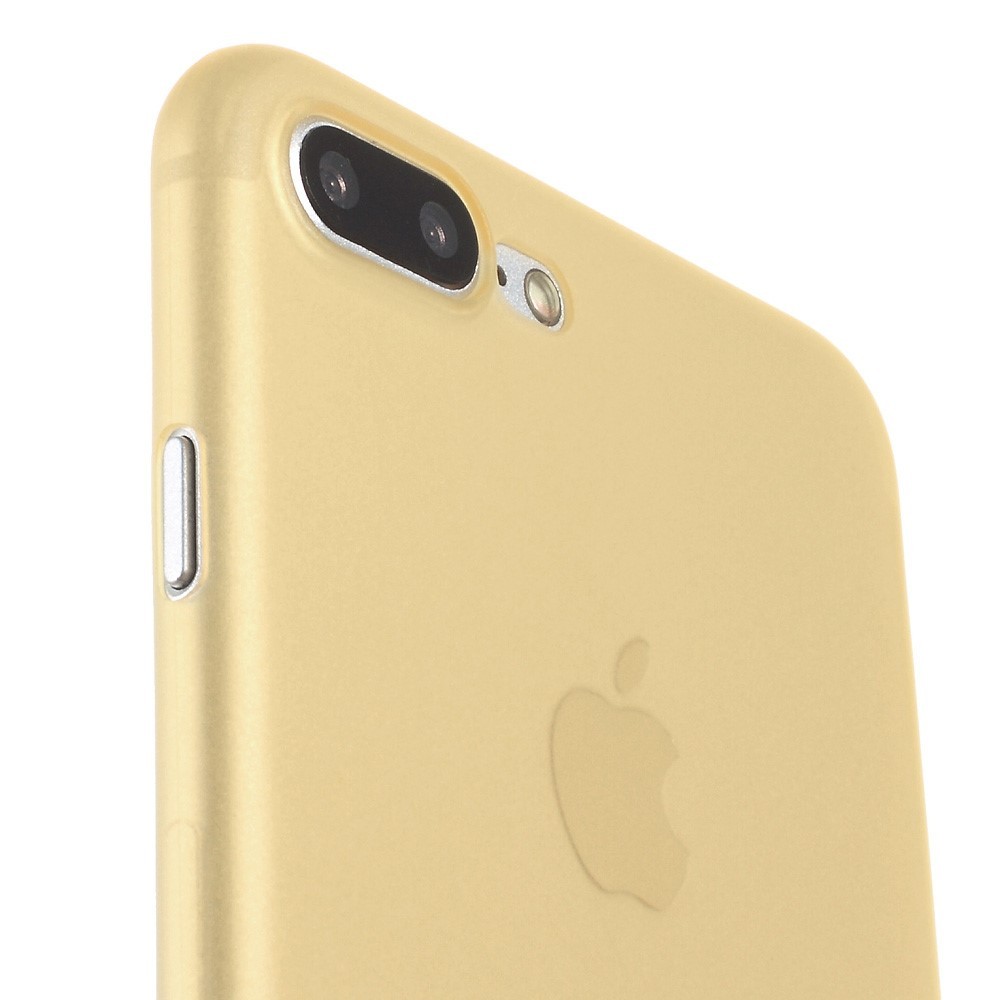 Ultra tenký pevný 0,3 mm kryt pro iPhone 7 Plus – zlatý