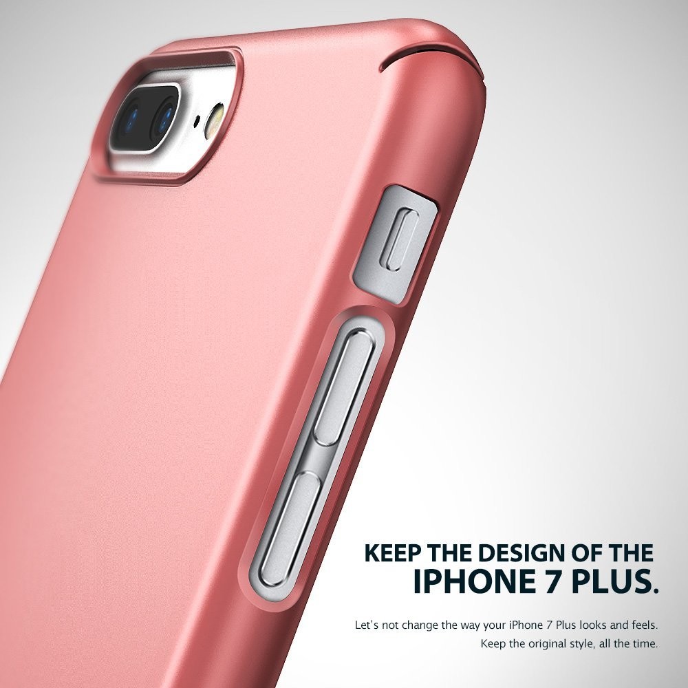 Kryt Ringke "Slim" pro iPhone 7 Plus - rose gold