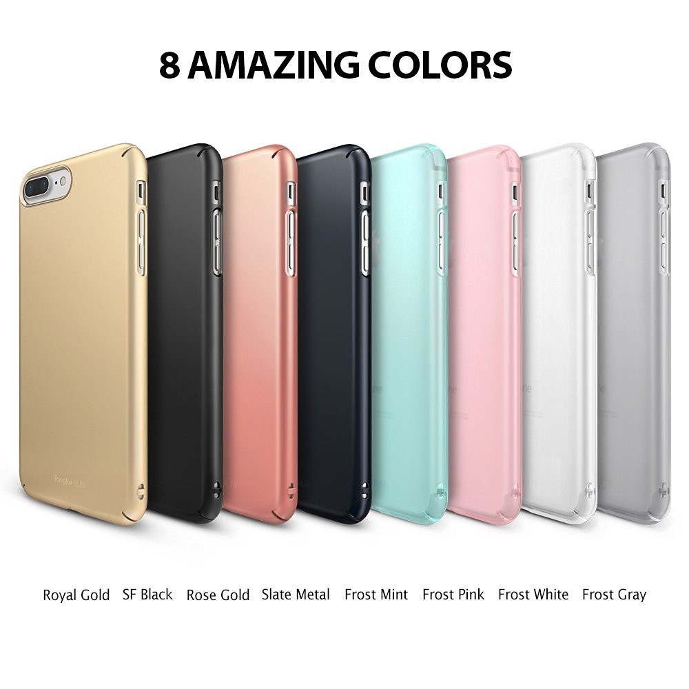 Kryt Ringke "Slim" pro iPhone 7 Plus - rose gold
