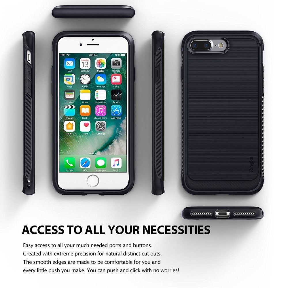 Kryt Ringke "Onyx" pro iPhone 8 Plus / iPhone 7 Plus - černý