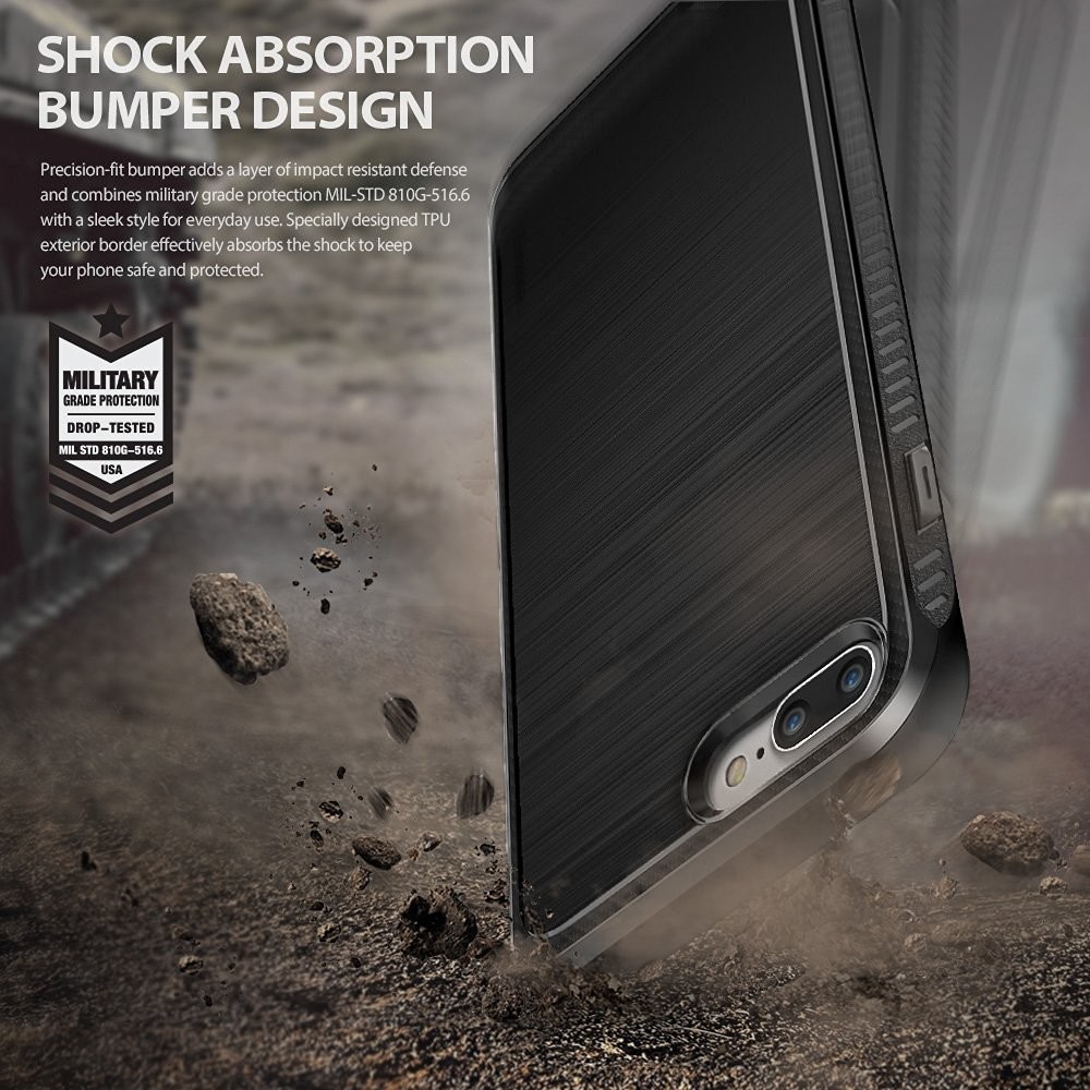 Kryt Ringke "Onyx" pro iPhone 8 Plus / iPhone 7 Plus - černý