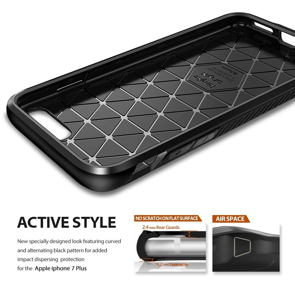 Kryt Ringke "Onyx" pro iPhone 8 Plus / iPhone 7 Plus - černý
