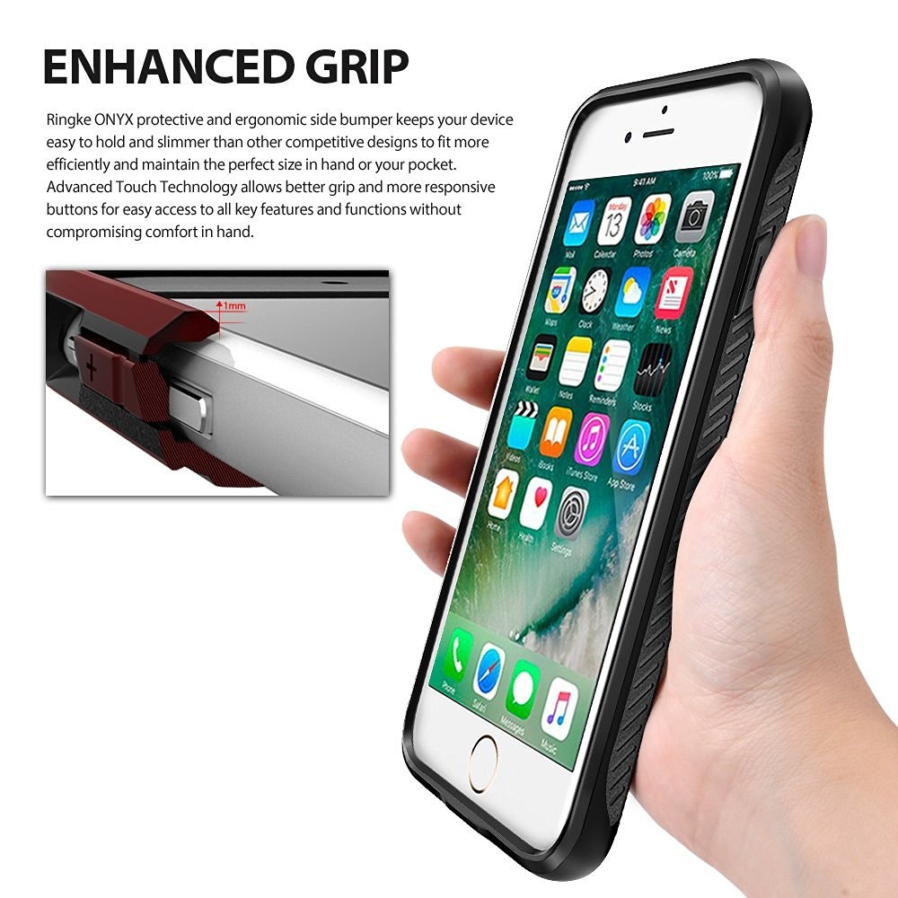 Kryt Ringke "Onyx" pro iPhone 8 Plus / iPhone 7 Plus - černý
