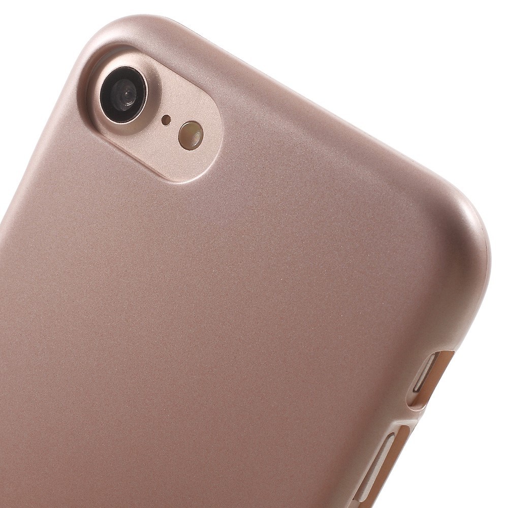 Kryt TPU gel Goospery iJelly Case pro iPhone 8 Plus / iPhone 7 Plus - růžový
