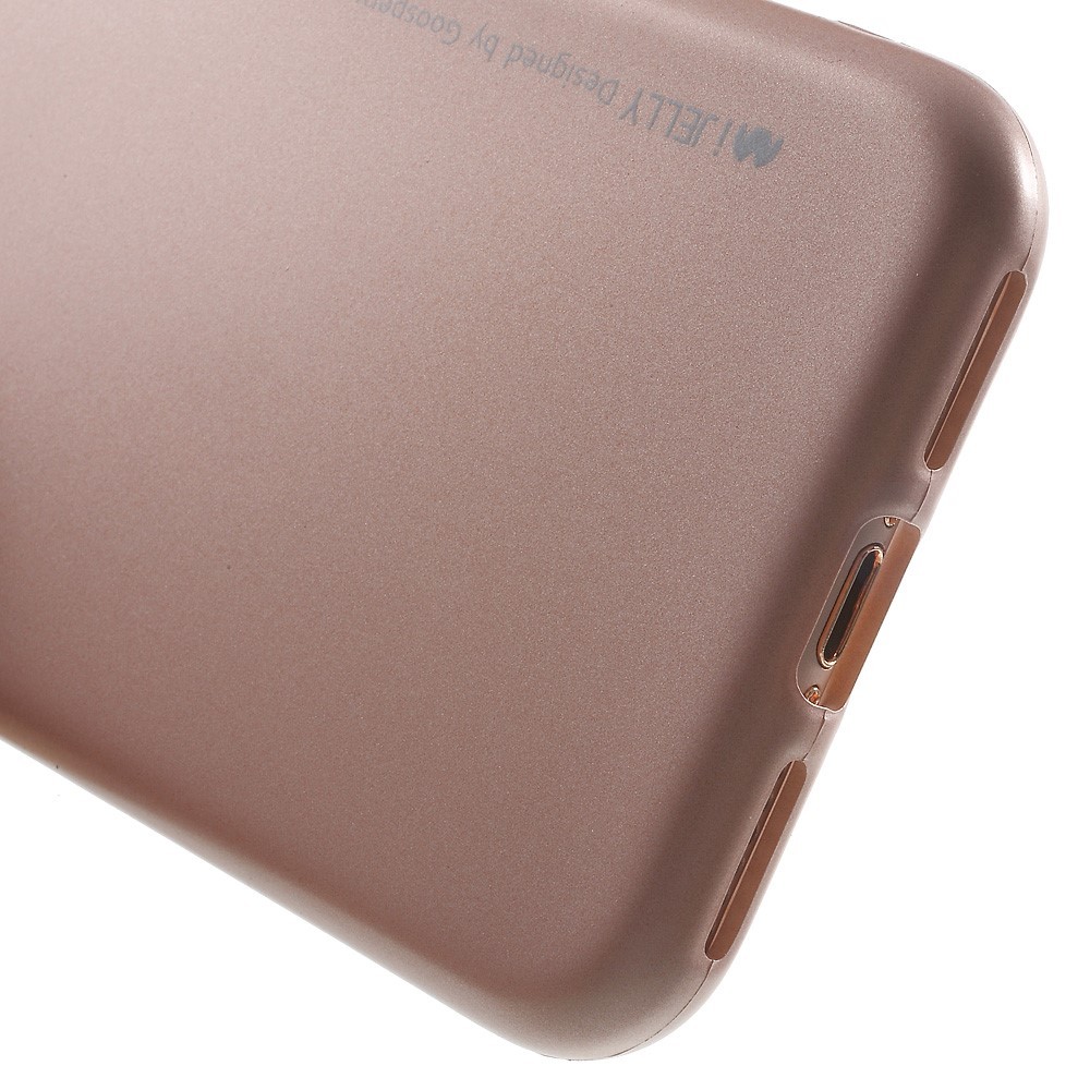 Kryt TPU gel Goospery iJelly Case pro iPhone 8 Plus / iPhone 7 Plus - růžový