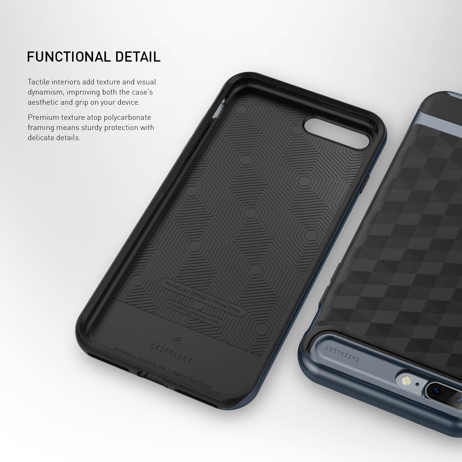 Kryt Caseology Parallax pro iPhone 7 Plus - black