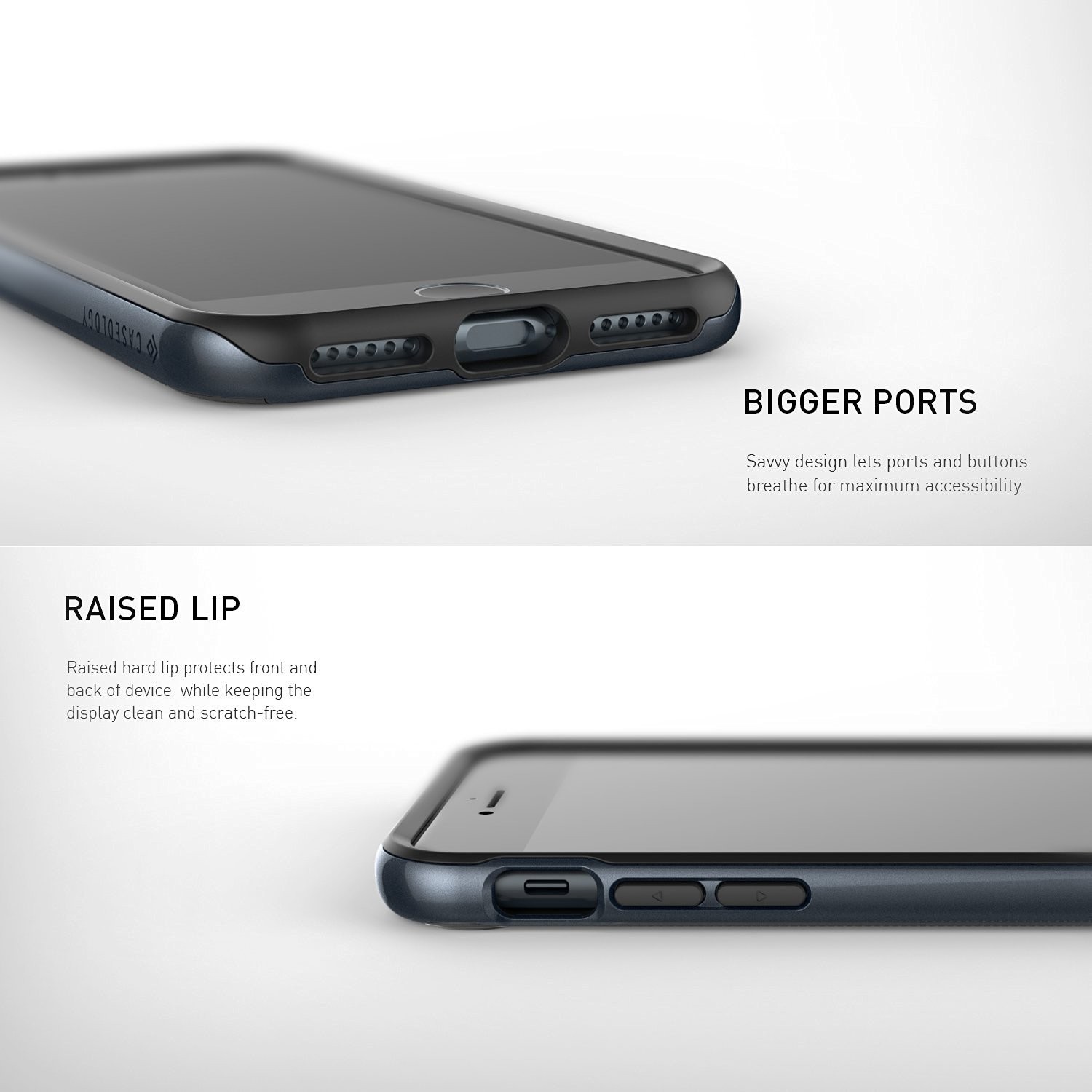 Kryt Caseology Parallax pro iPhone 7 Plus - black
