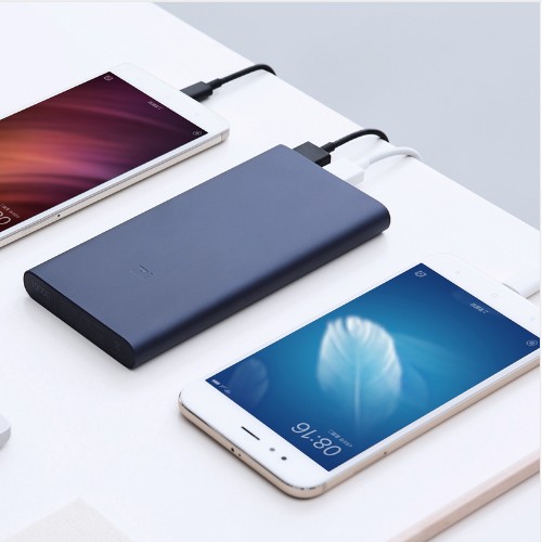 Power bank Xiaomi Mi 2 2017 Edition - 10000 mAh - černý