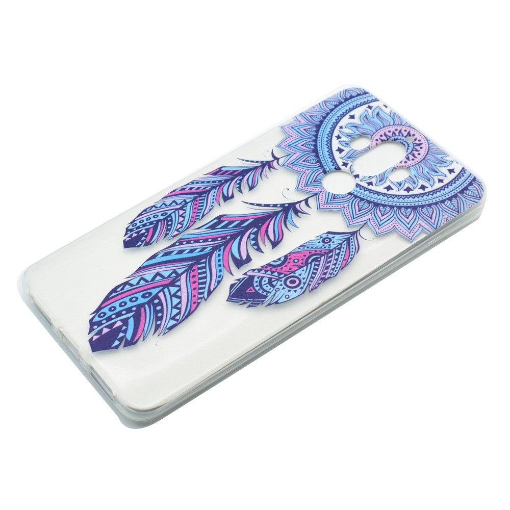 Tenký kryt TPU gel "Blue Dreamcatcher" pro Huawei Mate 9
