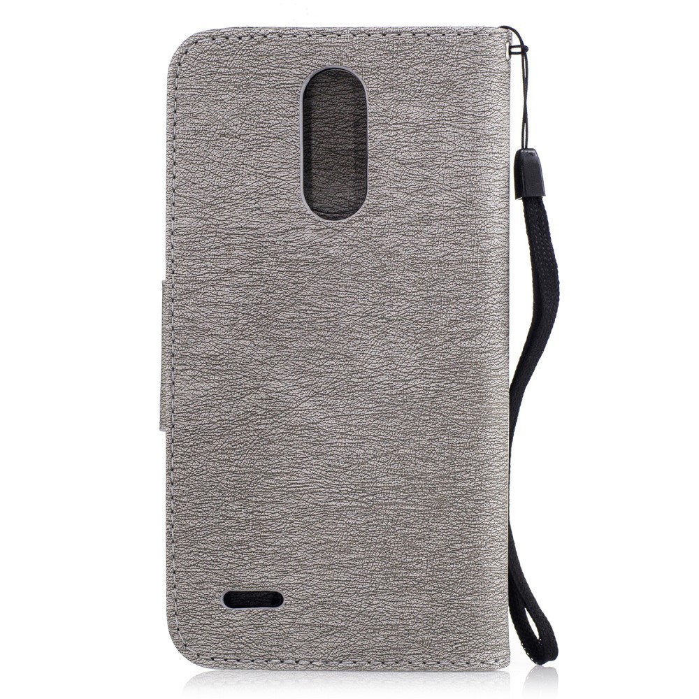 Módní kryt „Do Not Touch“ pro LG K10 2017 - šedý