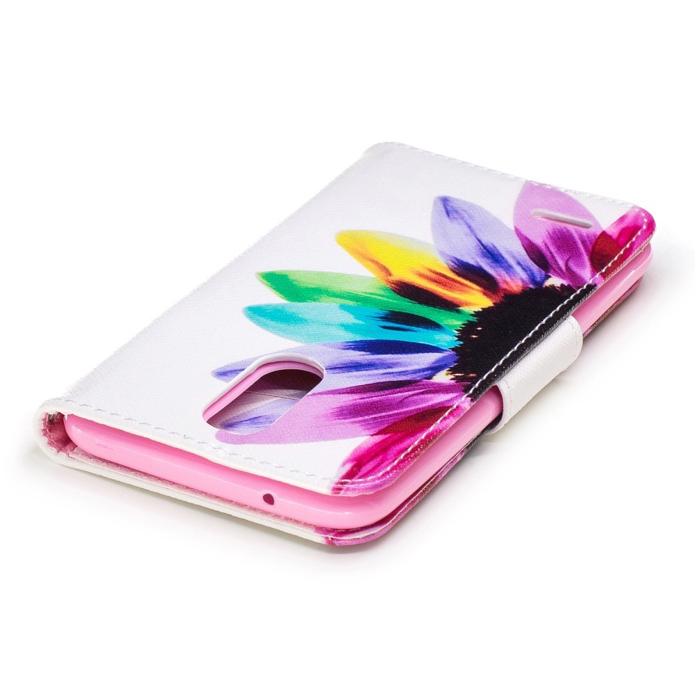 Módní kryt „Color Petals“ pro LG K10 2017