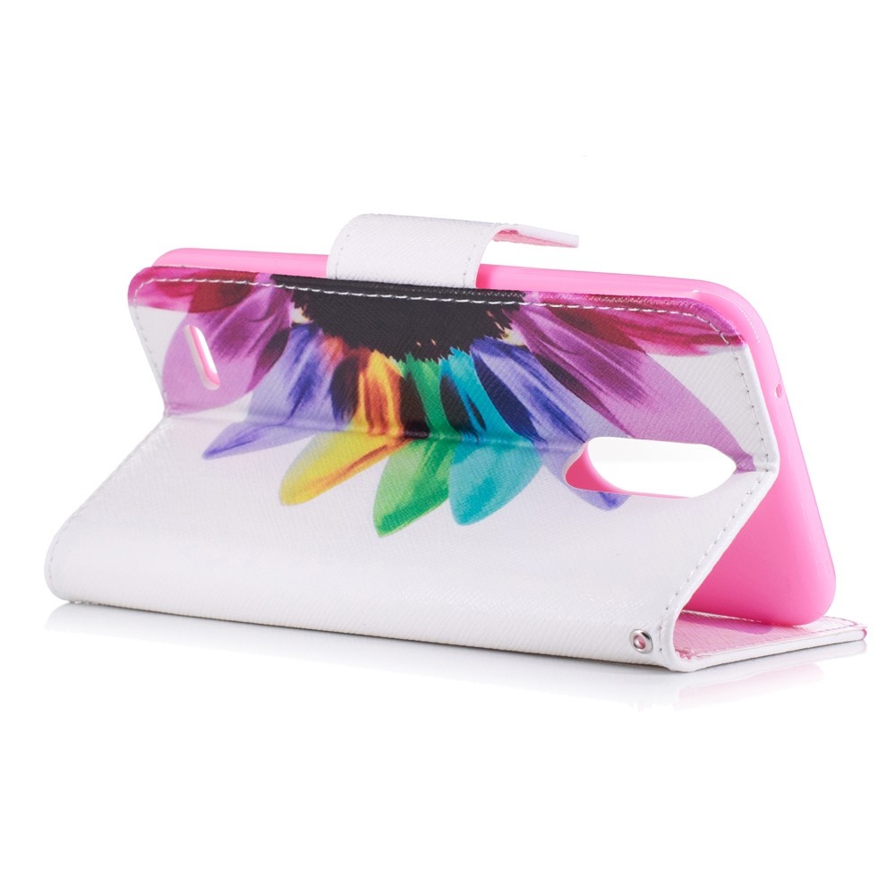 Módní kryt „Color Petals“ pro LG K10 2017