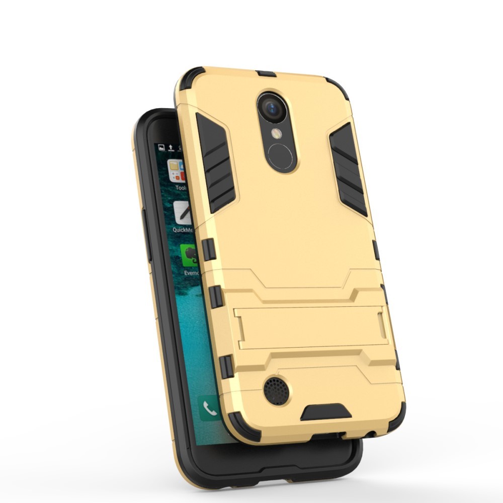 Robustní obal „Impact X“ pro LG K10 2017 - zlaté barvy