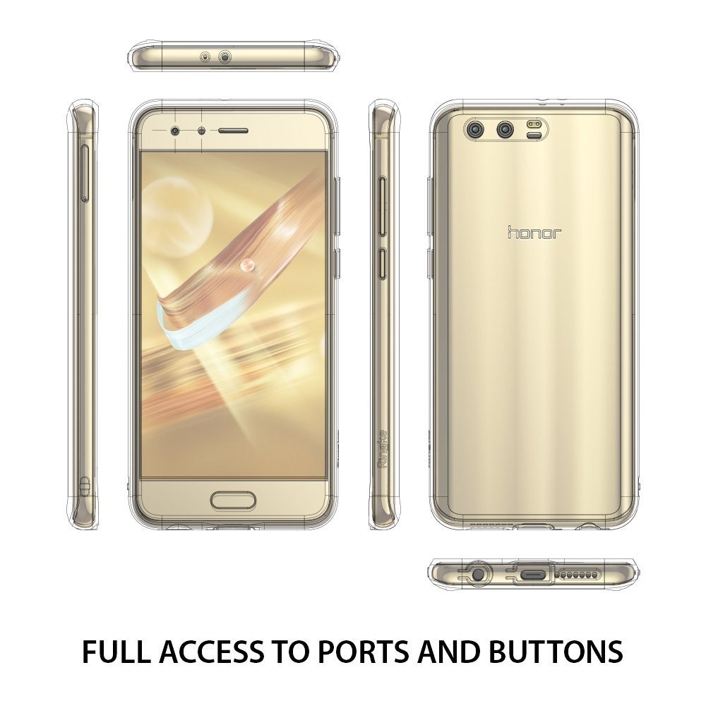 Obal Ringke „Fusion“ pro Huawei Honor 9 / Honor 9 Premium - kouřově černý