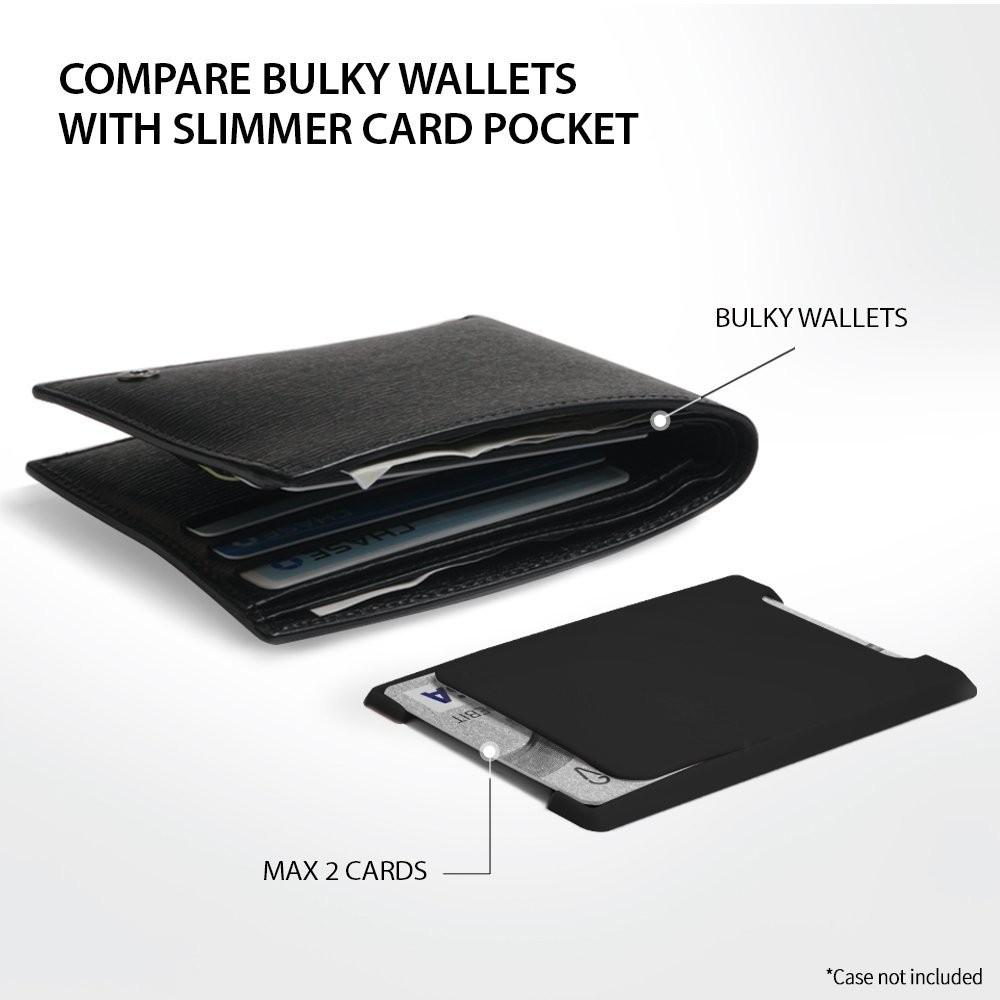 Kapsa Ringke „Slot Card Holder“ pro karty a doklady - černá