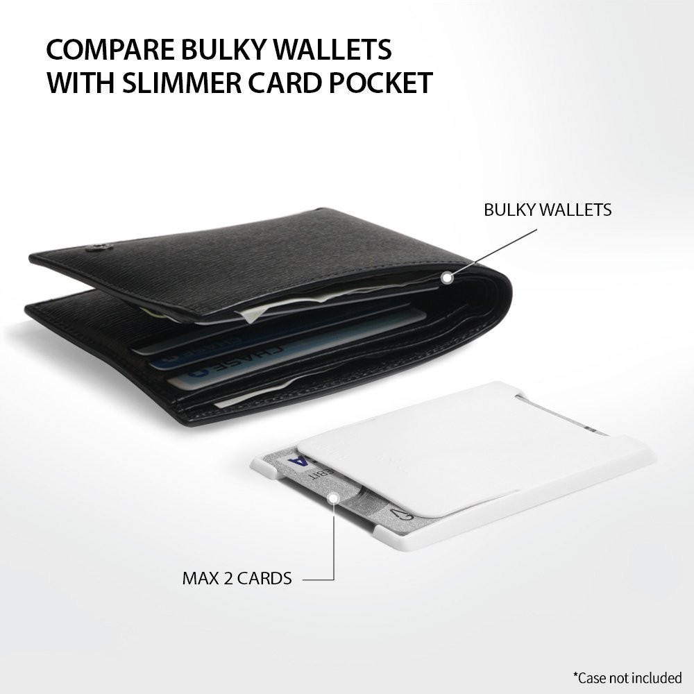 Kapsa Ringke „Slot Card Holder“ pro karty a doklady - bílá