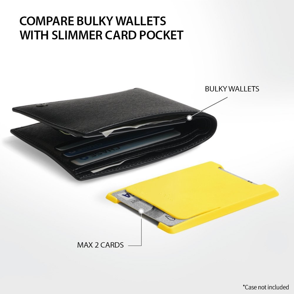 Kapsa Ringke „Slot Card Holder“ pro karty a doklady - žlutá