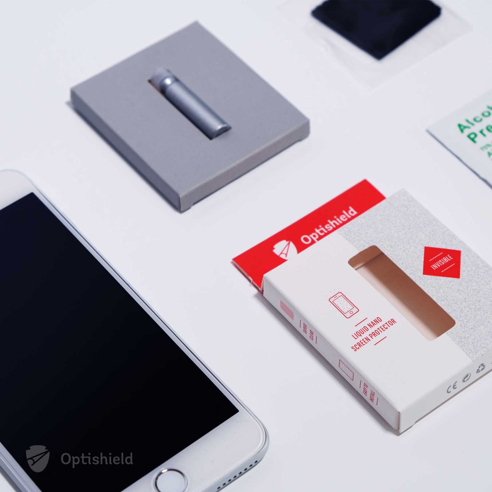 Ochranná glazura Optishield Liquid Nano na displeje mobilních zařízení