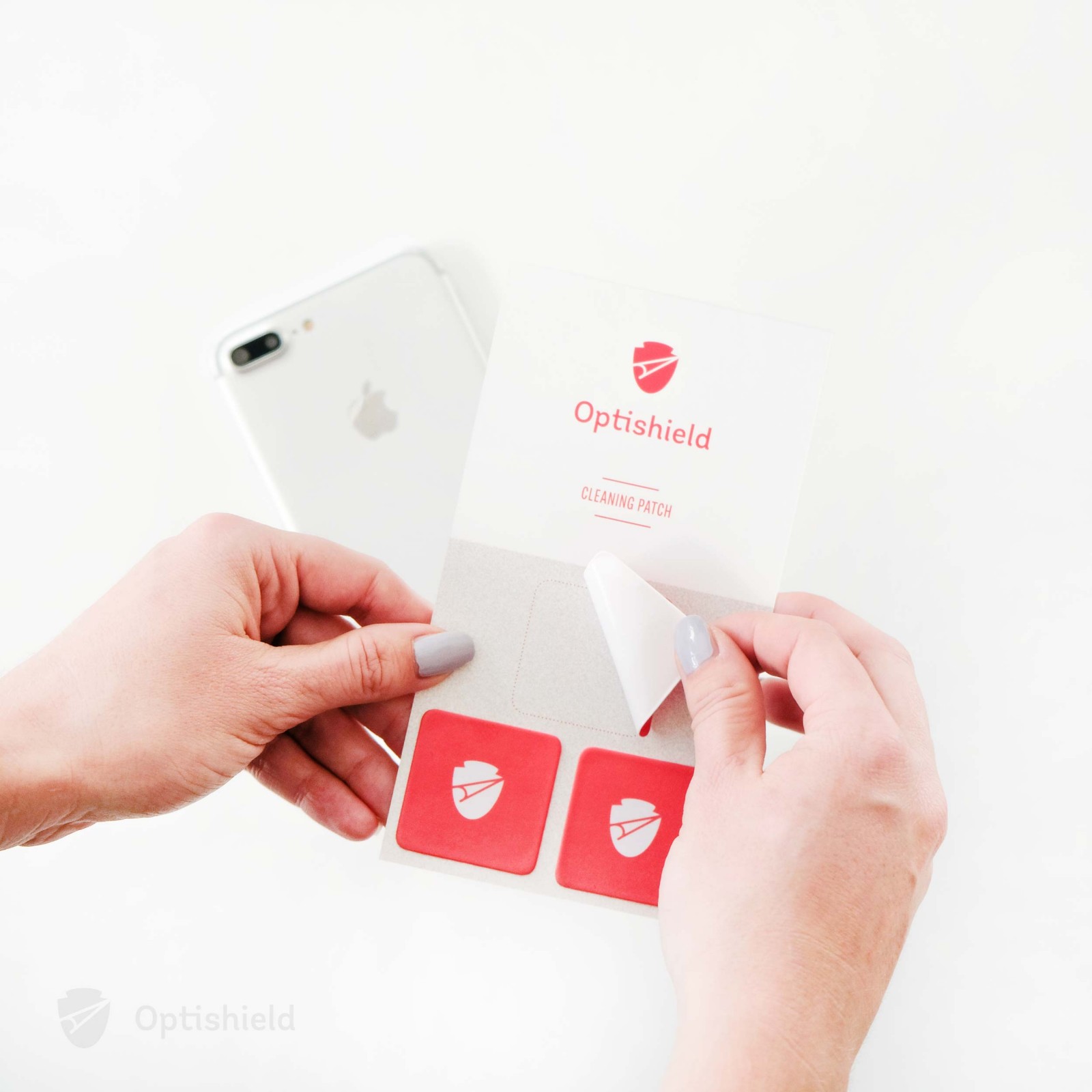 Optishield Cleaning Patch - sada tří čističů displeje