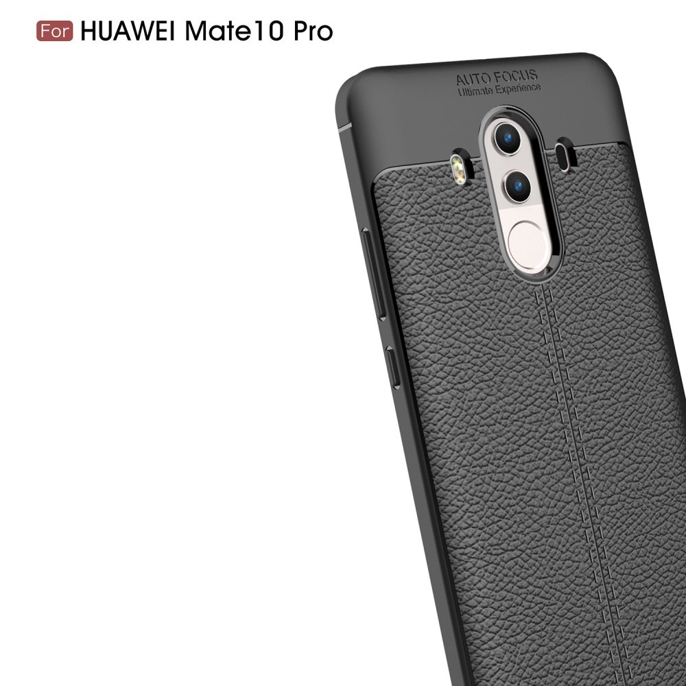 TPU gelový obal „Gritty“ pro Huawei Mate 10 Pro - červený