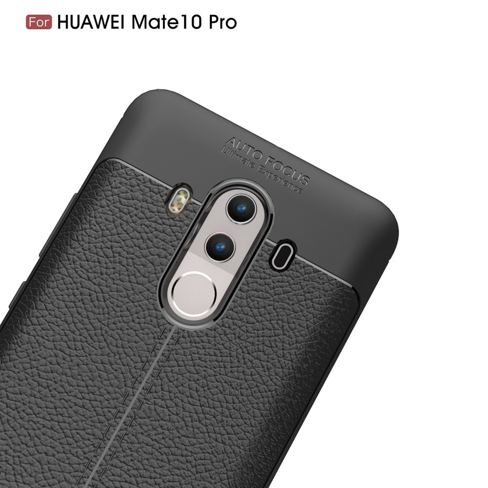TPU gelový obal „Gritty“ pro Huawei Mate 10 Pro - červený
