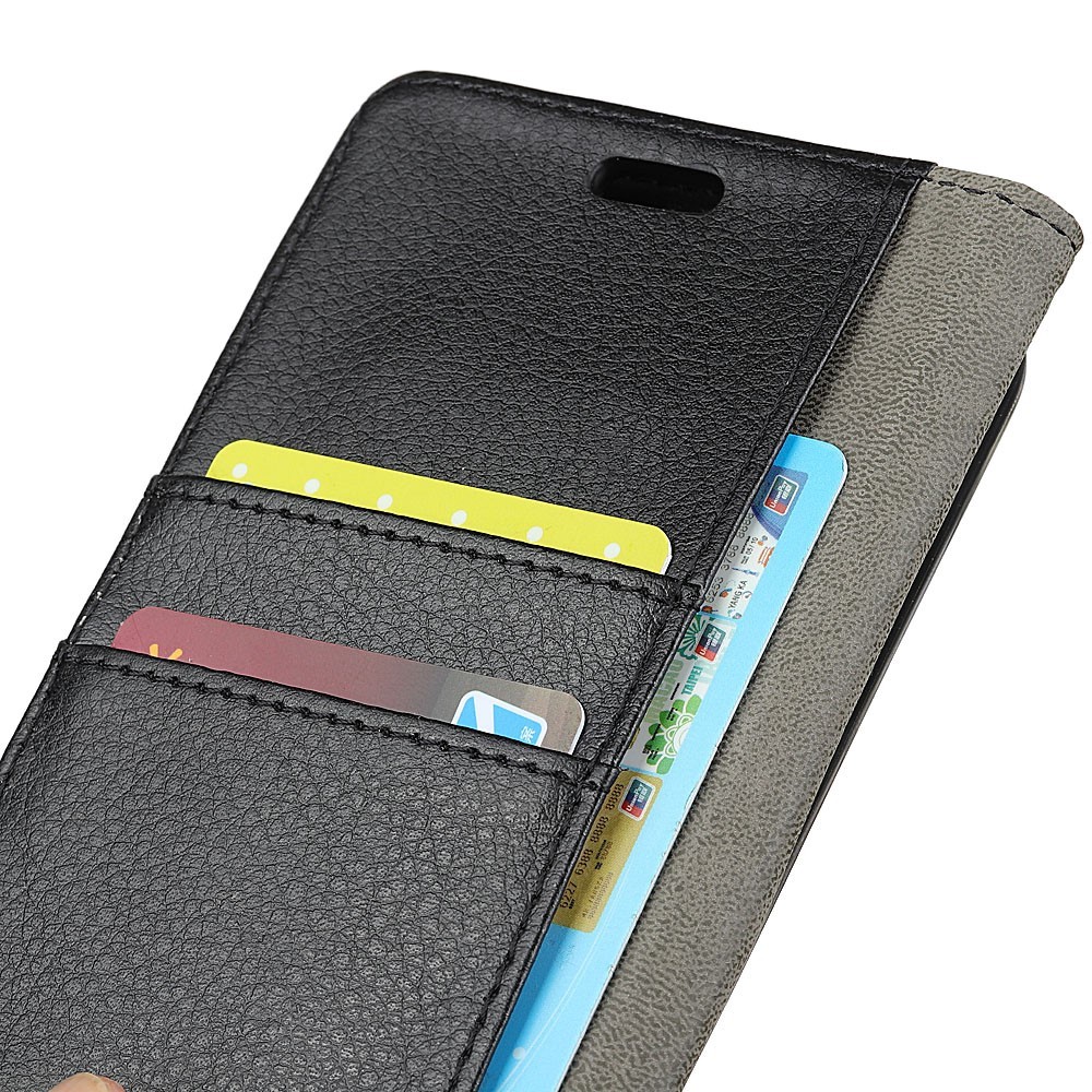 Elegantní kryt „Litchi“ pro Huawei Mate 10 Pro - černý
