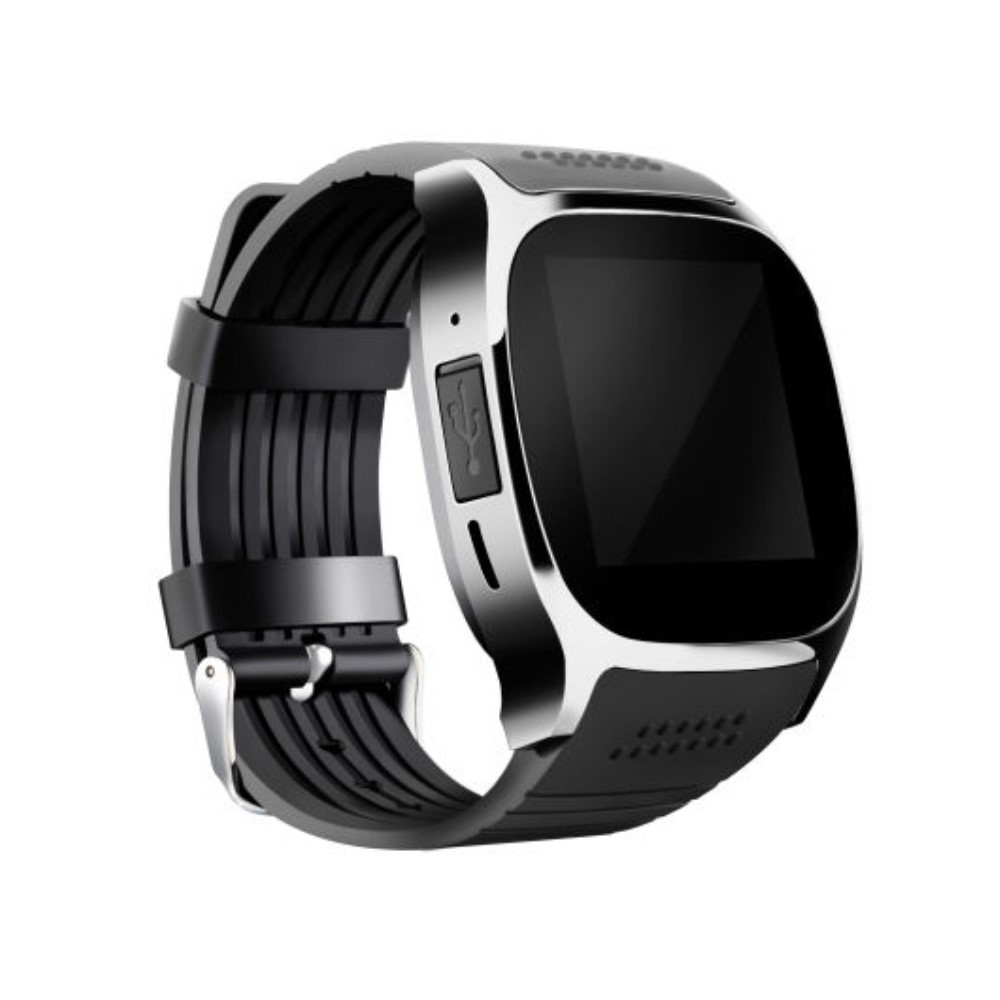 Chytré Bluetooth a NFC hodinky „T8“ pro Android zařízení - černé