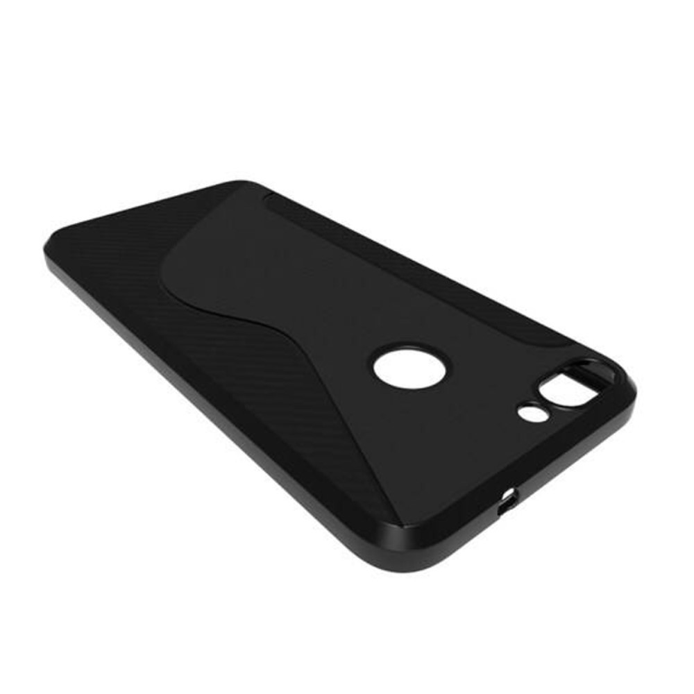 Kryt TPU gel "S-Line" pro Huawei P Smart - černý