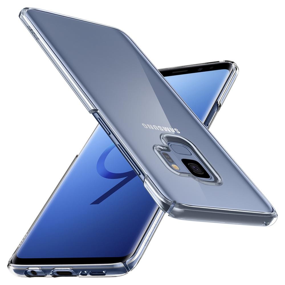 Kryt Spigen "Thin Fit“ pro Samsung Galaxy S9 - crystal clear