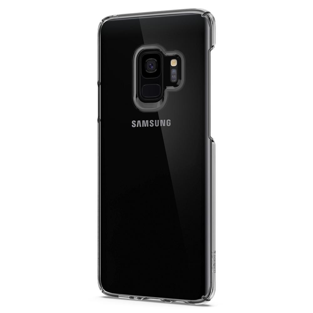 Kryt Spigen "Thin Fit“ pro Samsung Galaxy S9 - crystal clear