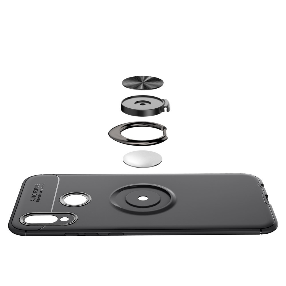 TPU gelový obal „Multi Ring“ pro Huawei P20 Lite - černý